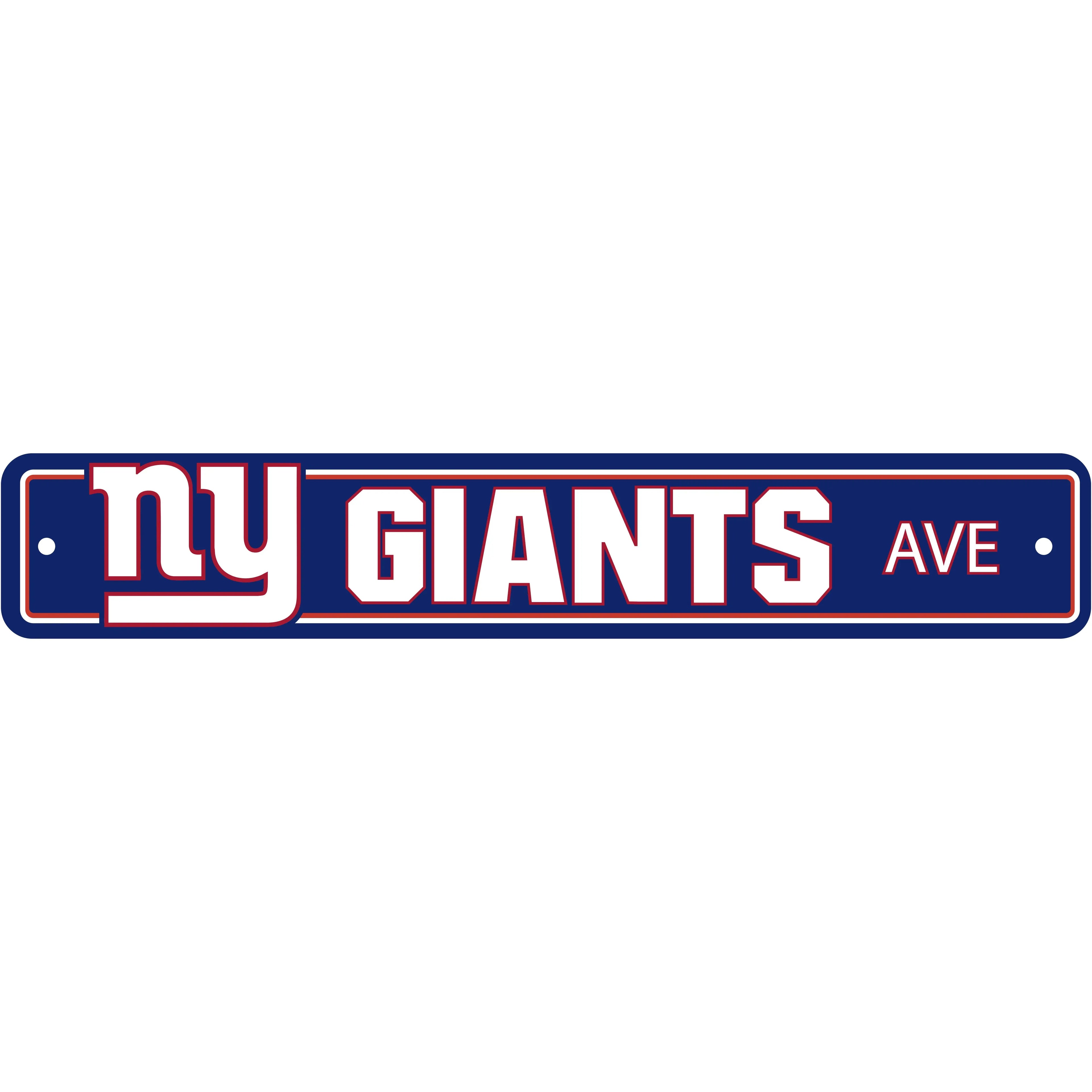 Official NFL Football Team Street Sign Ave Licensed Durable Man Cave