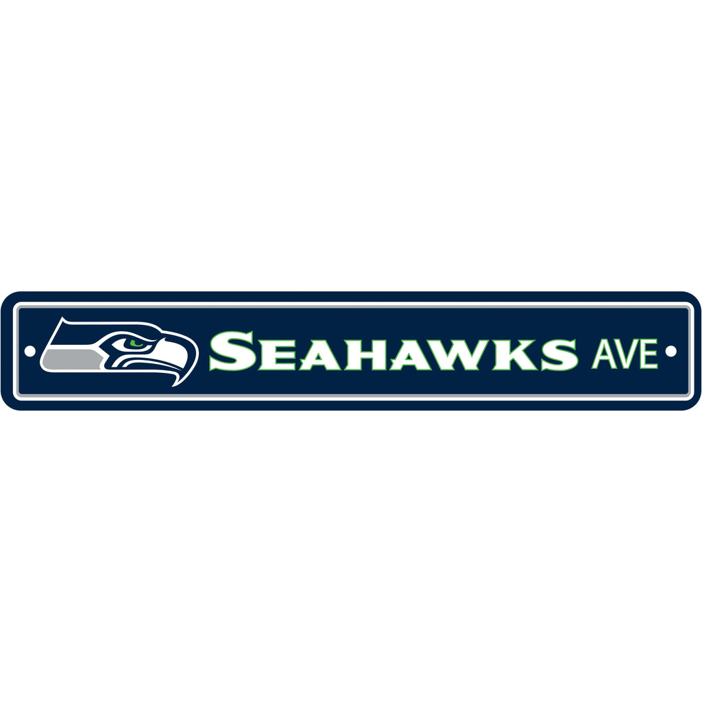 Official NFL Football Team Street Sign Ave Licensed Durable Man Cave