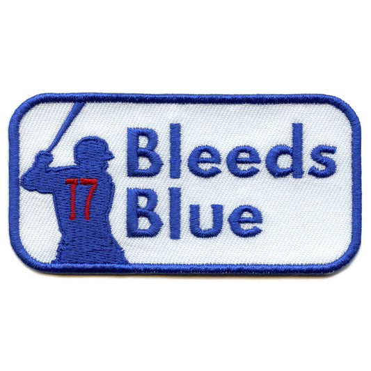 Ohtani Bleeds Blue Patch Japanese Baseball Sports Embroidered Iron on