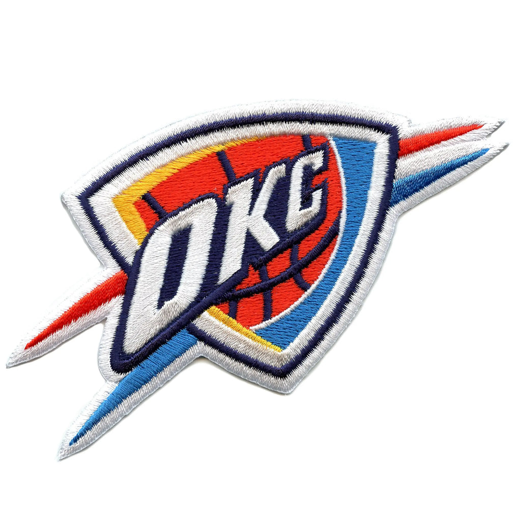 Oklahoma City Thunder Team Logo Embroidered Patch