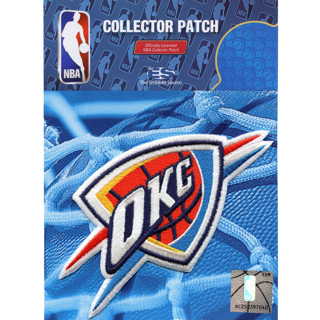Oklahoma City Thunder Team Logo Embroidered Patch