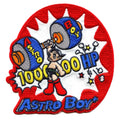 One Million HP Patch Astro Boy Movie Embroidered Iron On