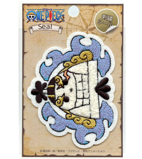 One Piece Jinbe Jolly Roger Patch Knight of the Sea Anime Embroidered Iron On