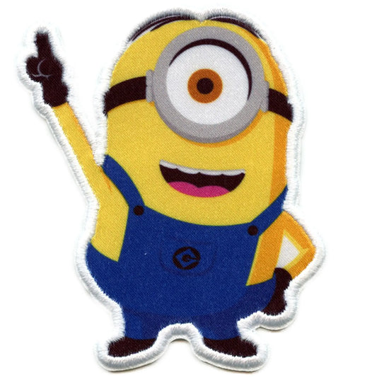 One eye Minion Patch Stuart Despicable Me Embroidered Iron On