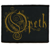 Opeth Standard Logo Patch Rock Band Music Woven Iron On