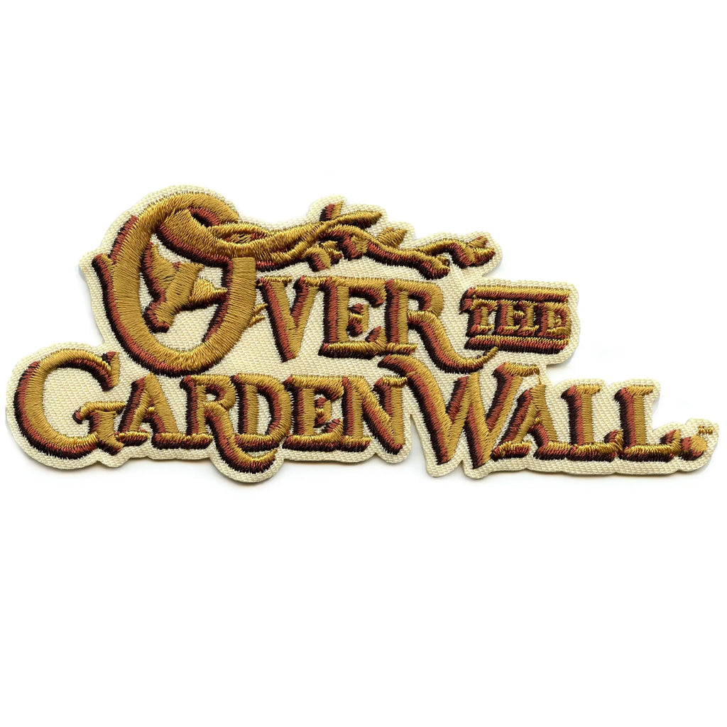 Over the Garden Wall Patch Cartoon Show Logo Embroidered Iron On