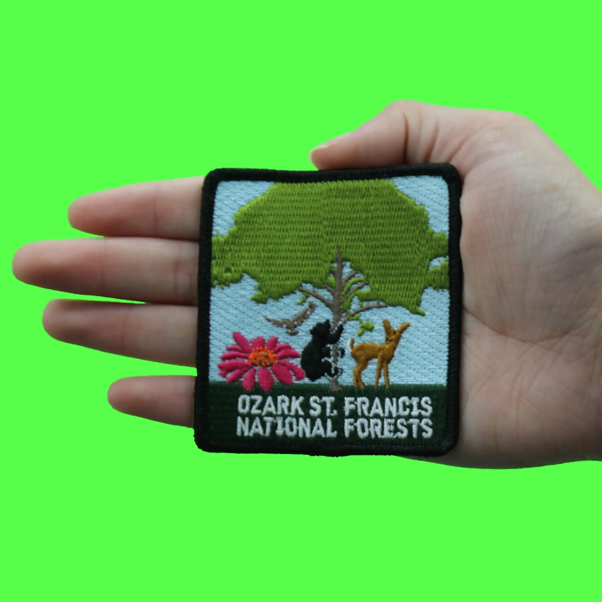 Ozark St. Francis National Forest Travel Patch Collectible Souvenir Embroidered Iron on