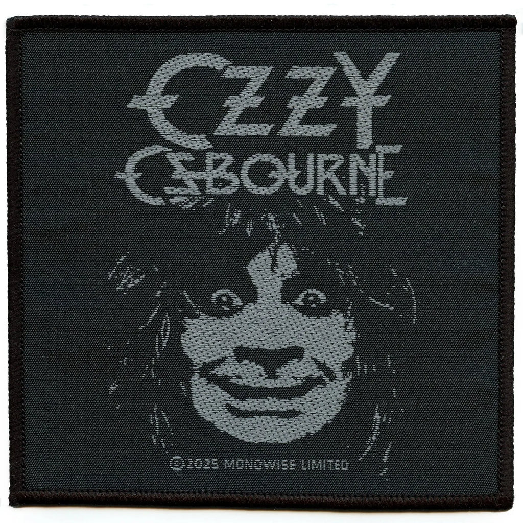 Ozzy Osbourne Madman Patch Legend Metal Classic Woven Sew On