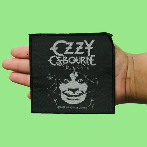 Ozzy Osbourne Madman Patch Legend Metal Classic Woven Sew On