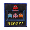 PAC-MAN Classic Illustration Maze Stage 1 Patch Arcade Gaming Iron on