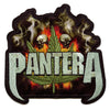 Pantera Cannabis Smoke Patch Metal Fire Skull Embroidered Iron On