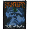 Patch tissé thermocollant Pantera Far Beyond Driven, groupe de heavy metal