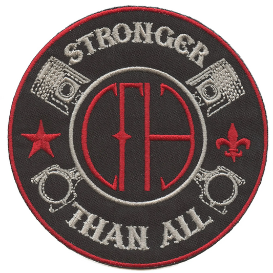 Pantera Stronger Than All Patch Heavy Metal Band Embroidered Iron On