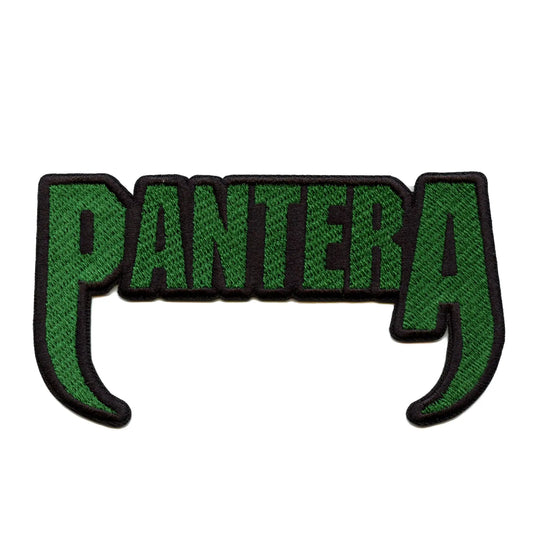 Pantera Green Fangs Patch Dallas Rock Band Embroidered Iron On