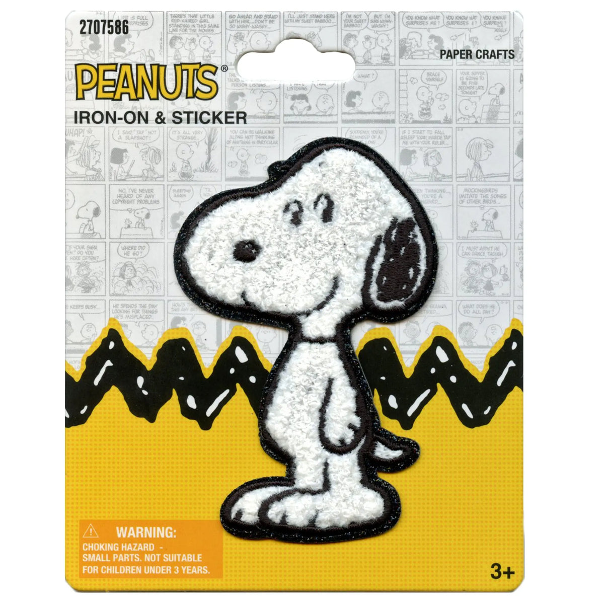 Peanuts Snoopy Character Patch Charlie Brown Movie Chenille Iron On