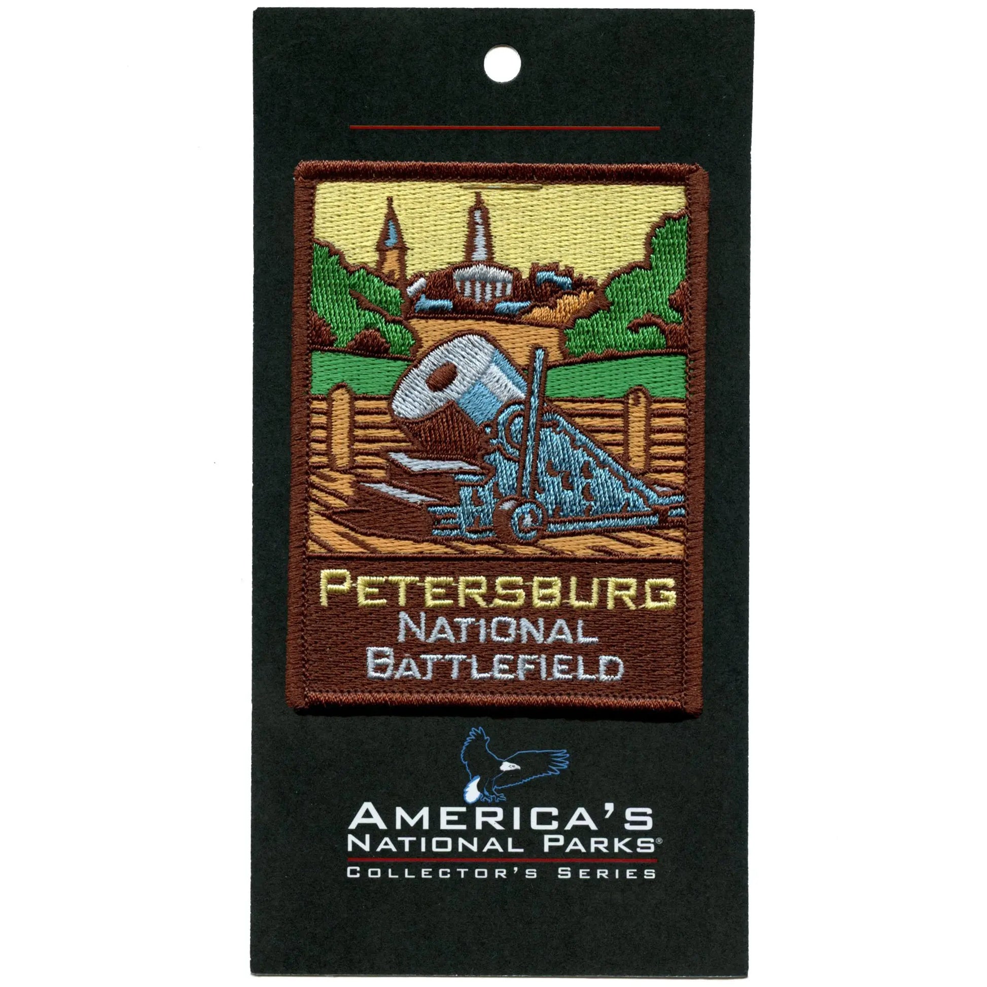 Petersburg National Battlefield Patch Petersburg Virginia Travel Embroidered Iron On