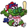 Philadelphia Phillies Team Baby Mascot 'Phillie Phanatic' Self-Adhesive Patch