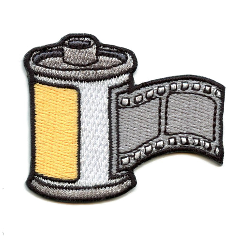 Photography Film Pack Patch Embroidered  Iron On