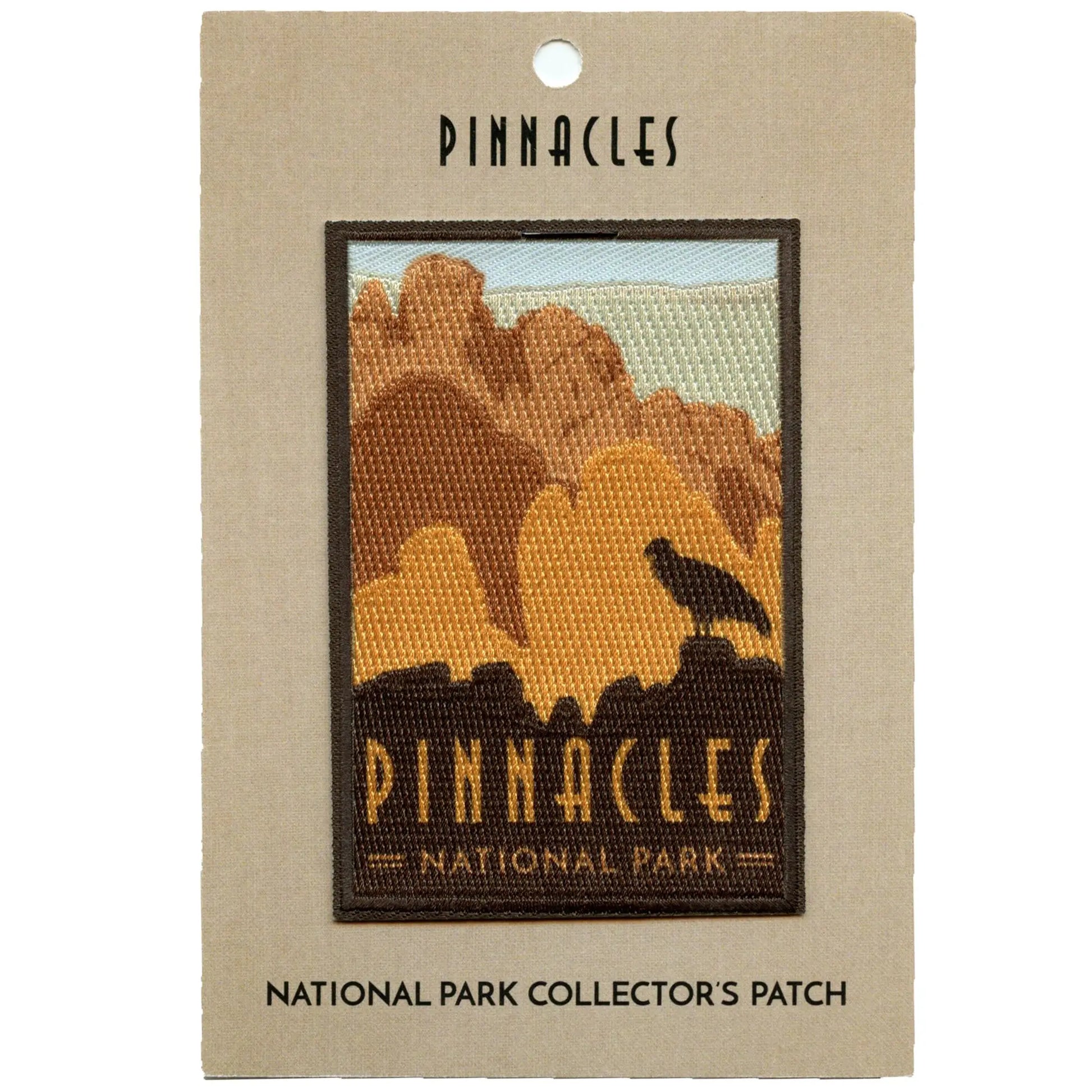 Pinnacles National Park Patch California Nature Hike Embroidered Iron On