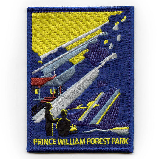 Prince William Forest Park Patch Virginia Travel Embroidered Iron On