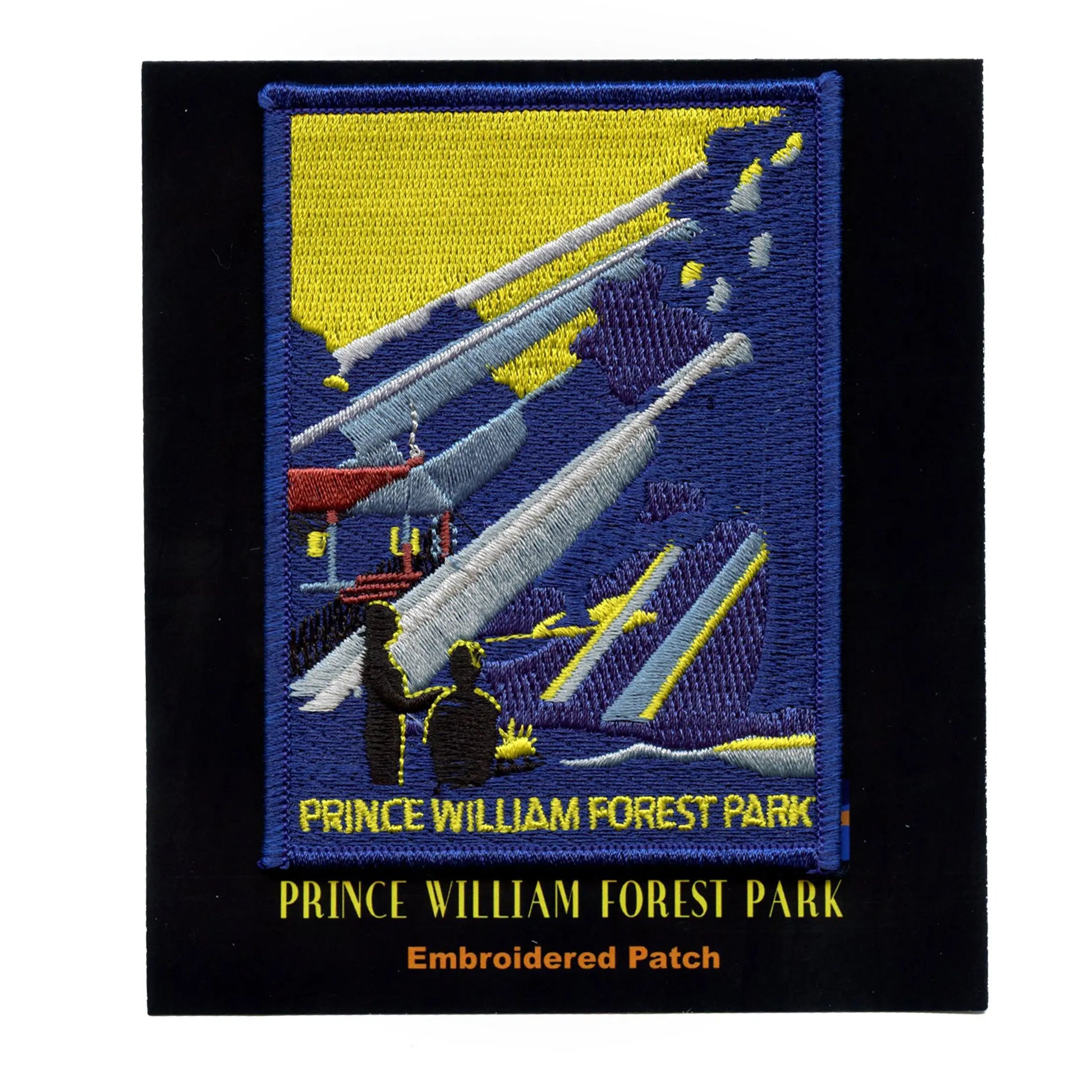 Prince William Forest Park Patch Virginia Travel Embroidered Iron On