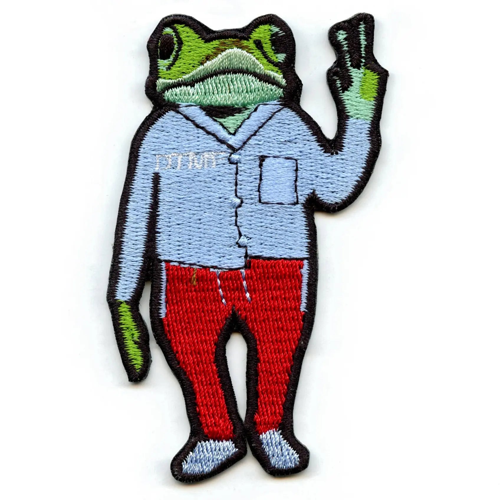 Puerto Rico Coqui Patch Reggeton Music Icon Embroidered Iron On