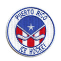 Puerto Rico Travel Patch Ice Hockey Sport Embroidered Iron On