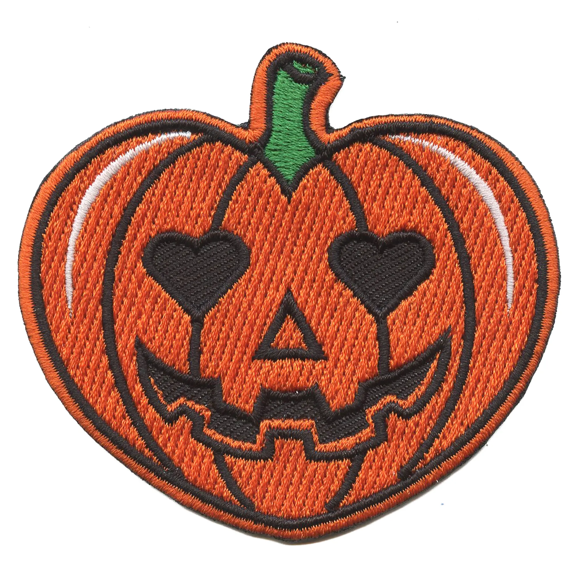 Patch brodé Halloween citrouille crâne effrayant maléfique mignon à repasser
