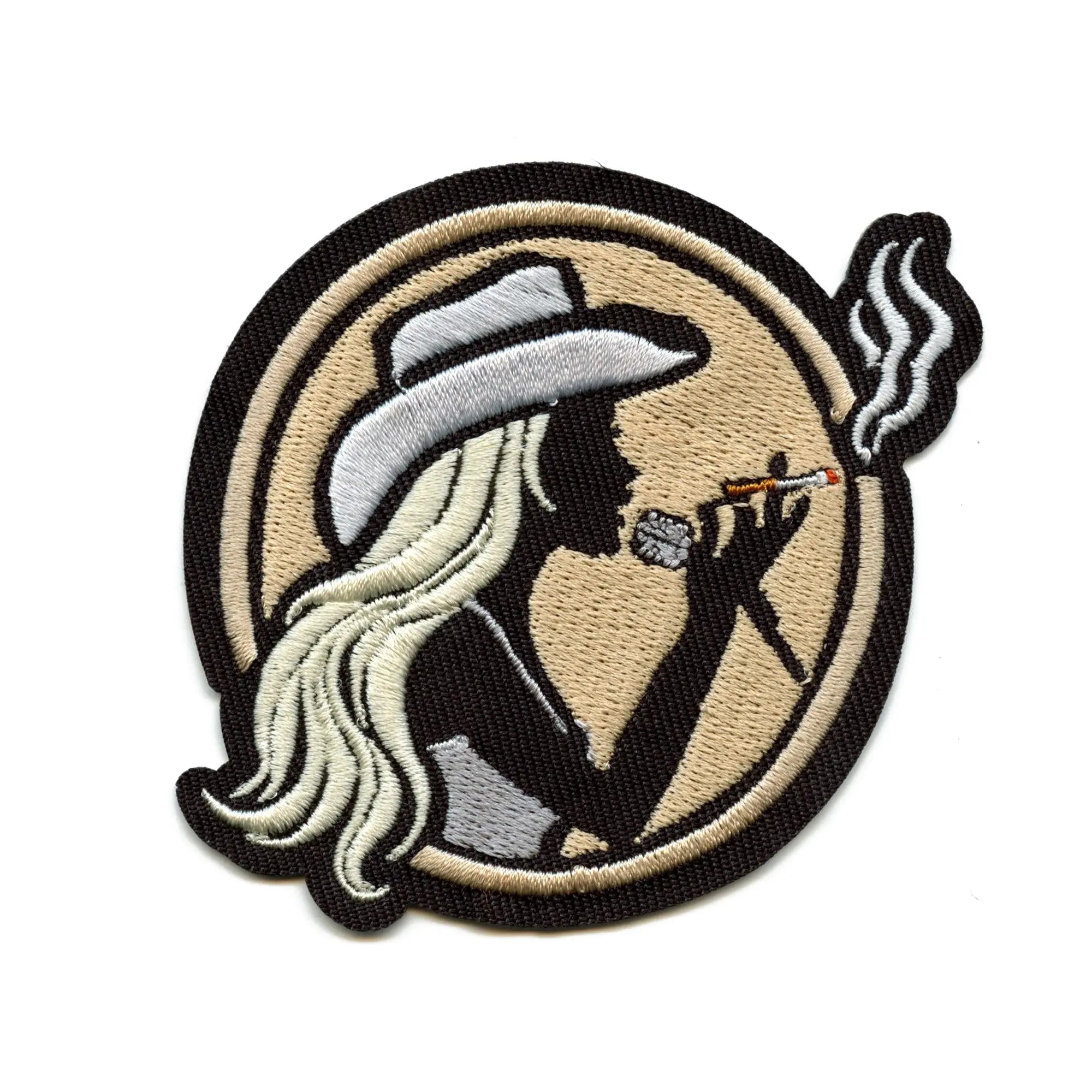 Queen B Country Album Patch R&B Singer Entertainer Embroidered Iron On