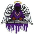 RIP DJ Screw Angel Patch Music Hip-Hop Screwed Up Embroidered Iron on
