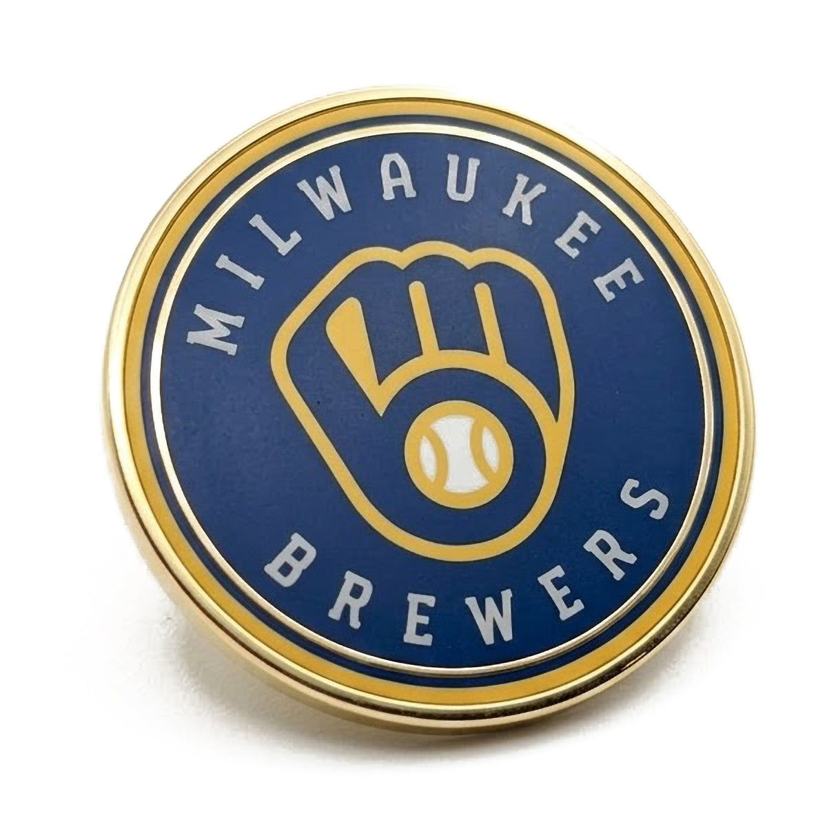 Milwaukee Brewers Logo MLB Collector Enamel Pin