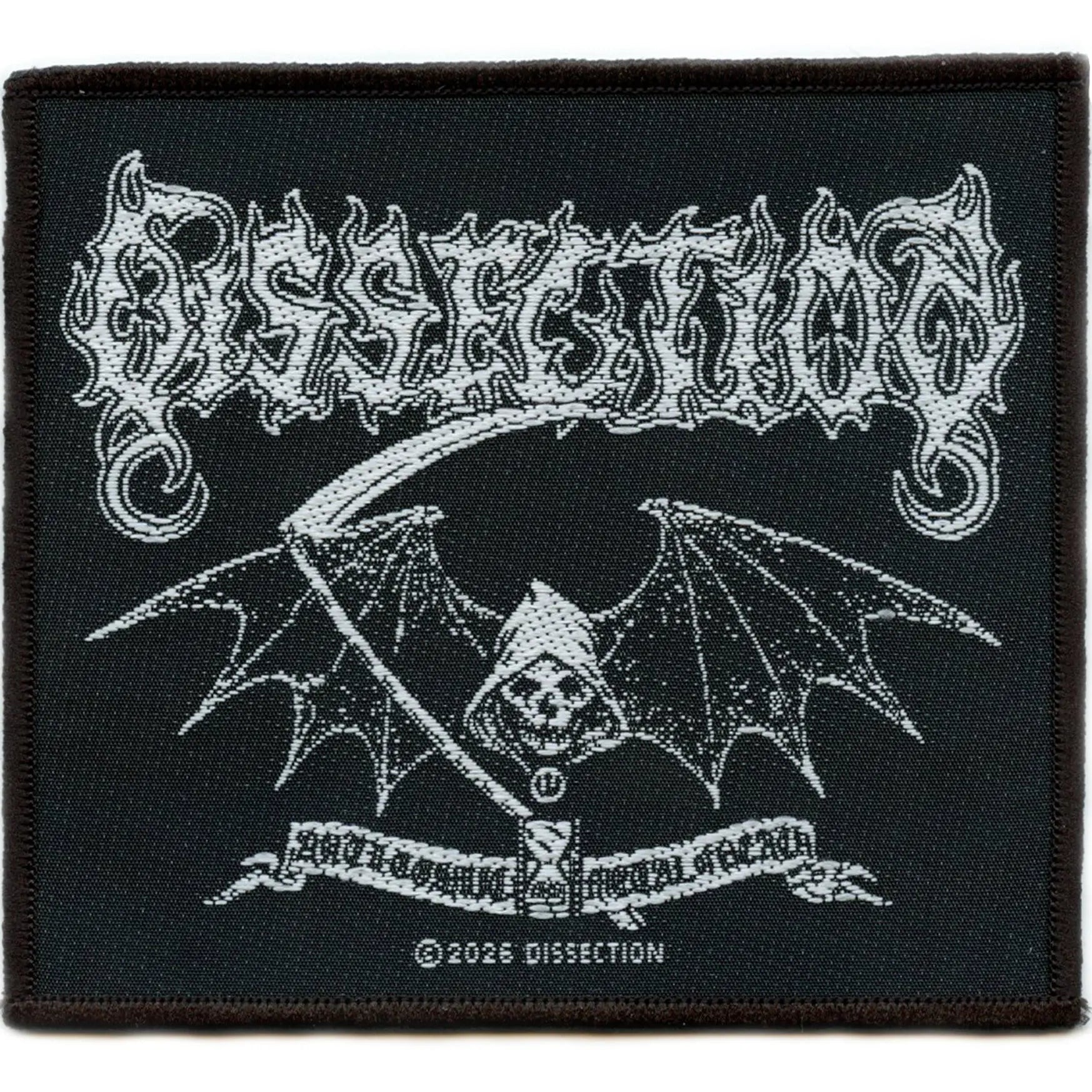 Dissection Reaper Metal of Death Patch Swedish Extreme Band Woven Sew-On