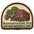 Reconstruction Era National Historical Park Patch Travel Souvenir Embroidered Iron On