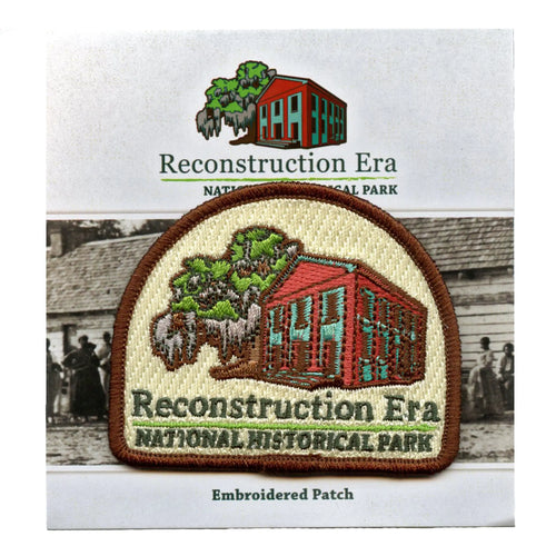 Reconstruction Era National Historical Park Patch Travel Souvenir Embroidered Iron On