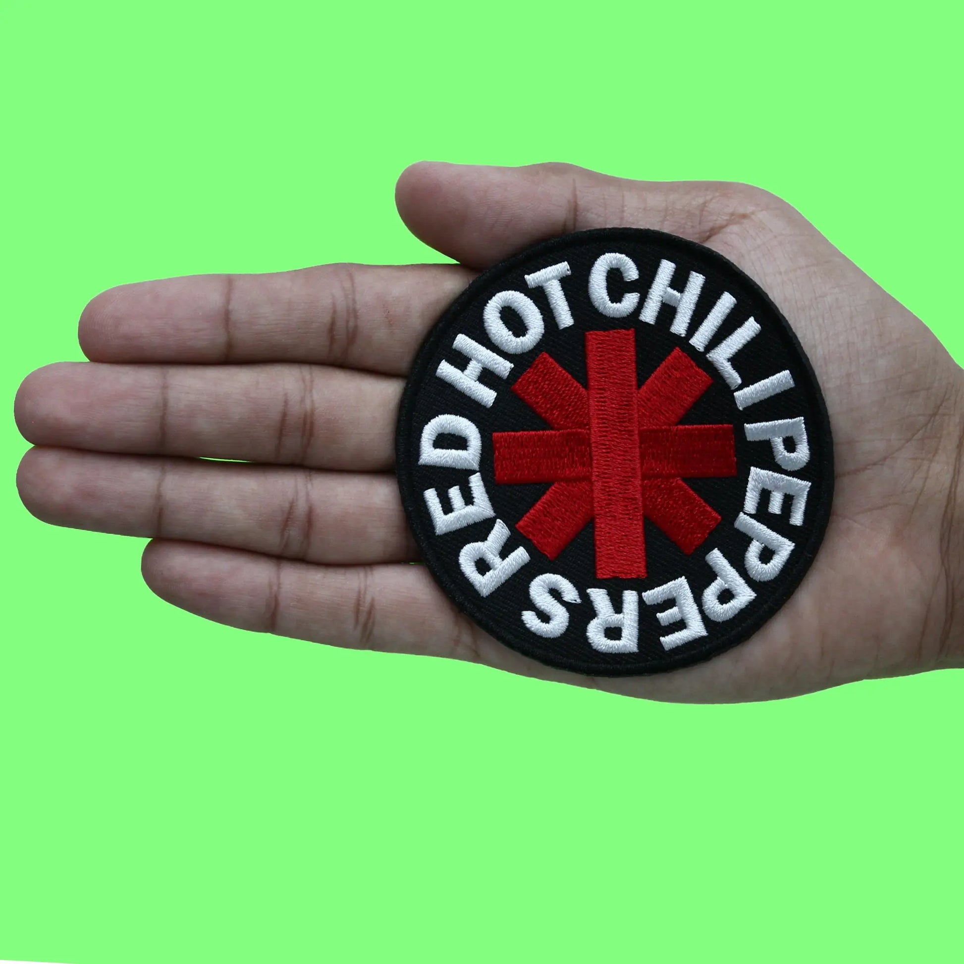 Red Hot Chili Peppers Asterisk Patch California Rock Band Embroidered Iron On