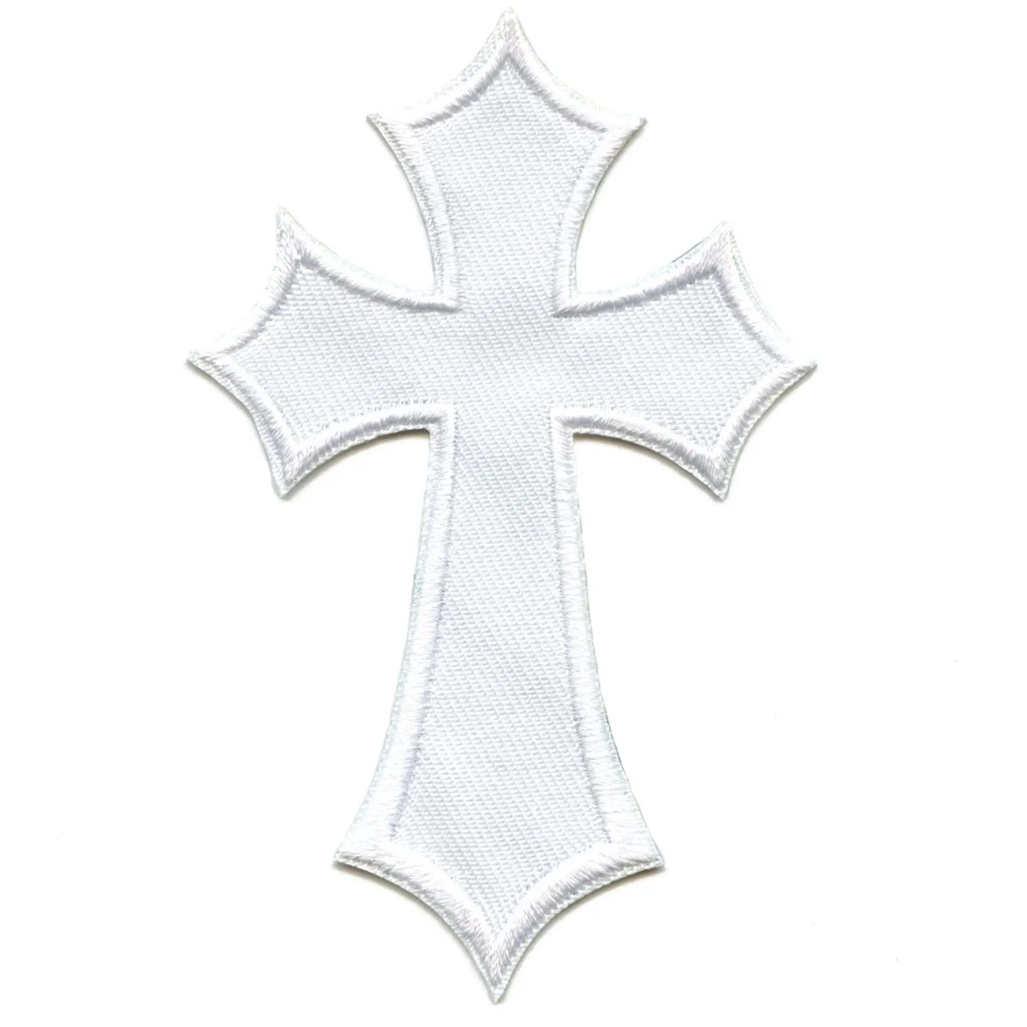 Red Y2k Cross Patch Fashion Aesthetic Embroidered Applique Iron on