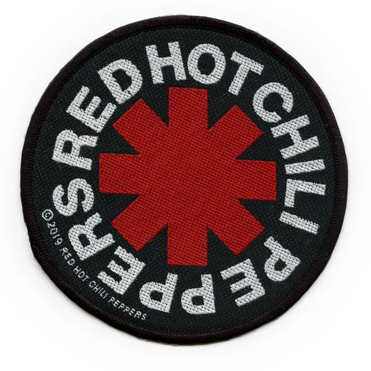 Red Hot Chili Peppers Asterisk Patch California Rock Band Woven Iron On