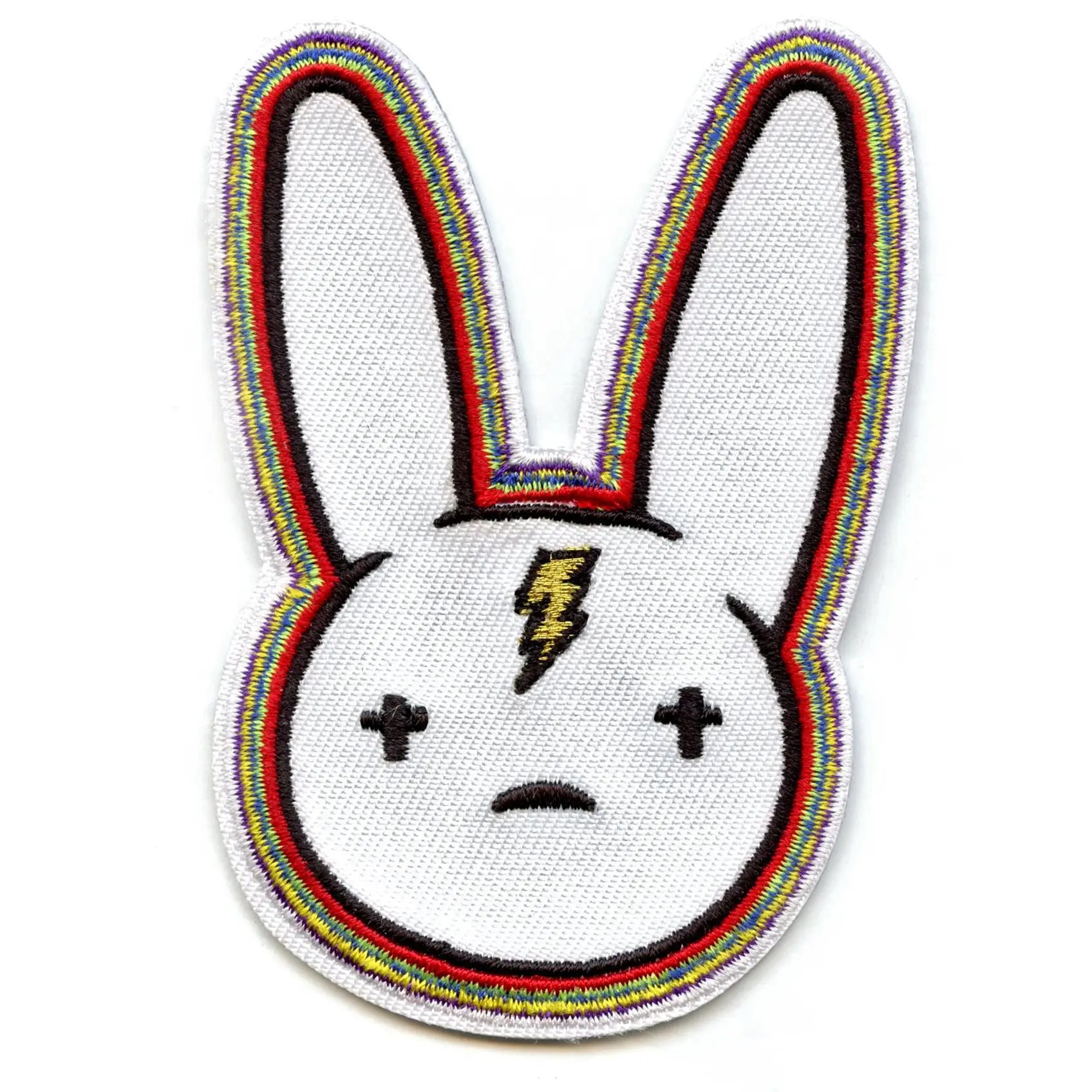 Reggeton Music Bunny Patch Iconic Latino Rapper Embroidered Iron On