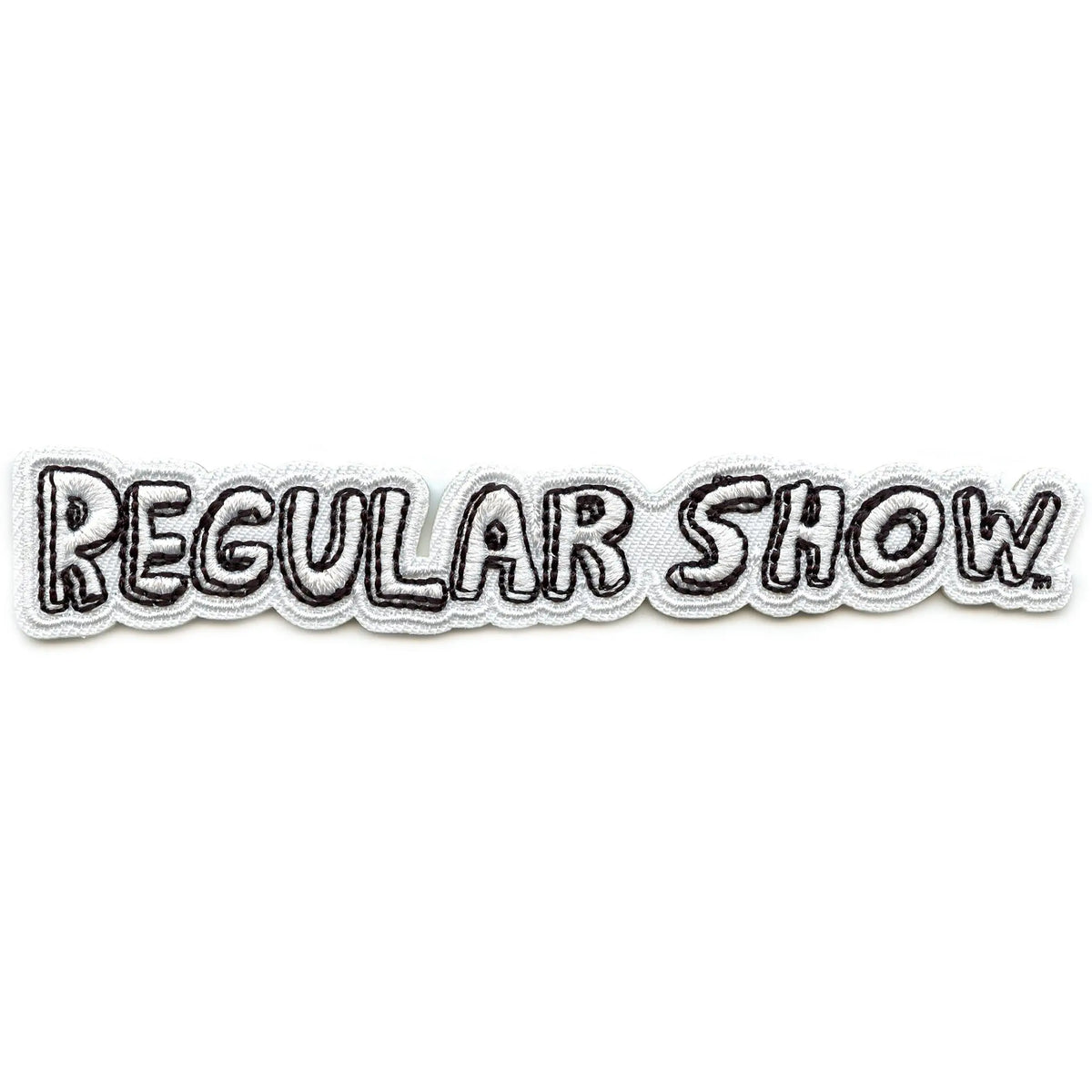 Regular Show Logo Patch Cartoon Network Animation Embroidered Iron-On ...