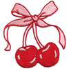 Ruban Cerises Cutesy Patch Mignon Coquette Fruit Brodé Thermocollant