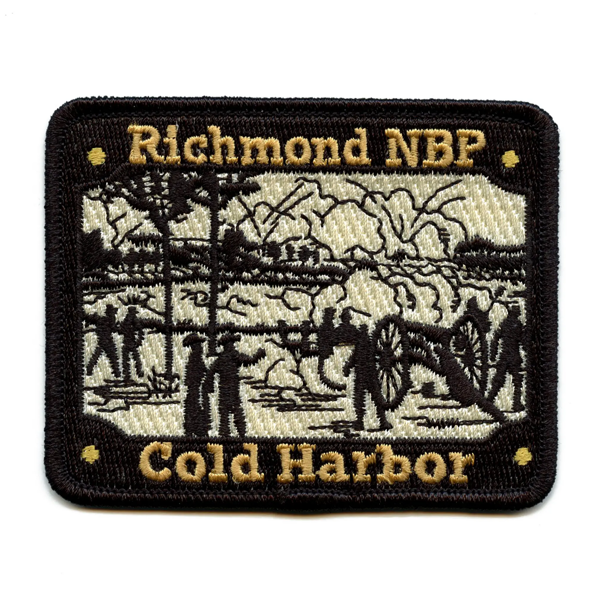 Richmond National Battlefield Patch Virginia Cold Harbor Embroidered Iron On