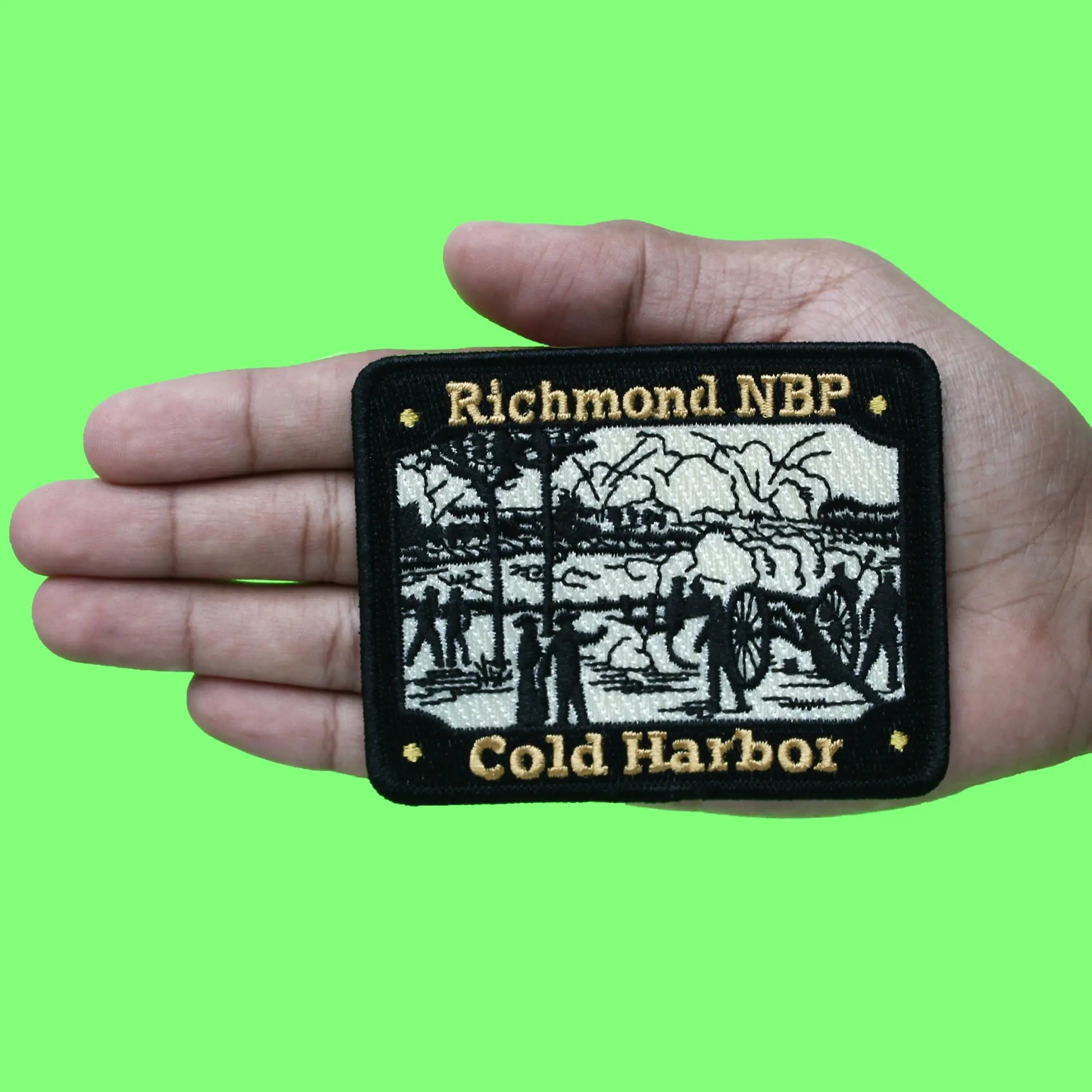 Richmond National Battlefield Patch Virginia Cold Harbor Embroidered Iron On