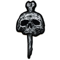 Rock Band Artist Bone Skull Patch Death Metal Music Embroidered Iron On