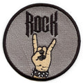 Patch main Rock Sign Alternative Metal Punk brodé thermocollant