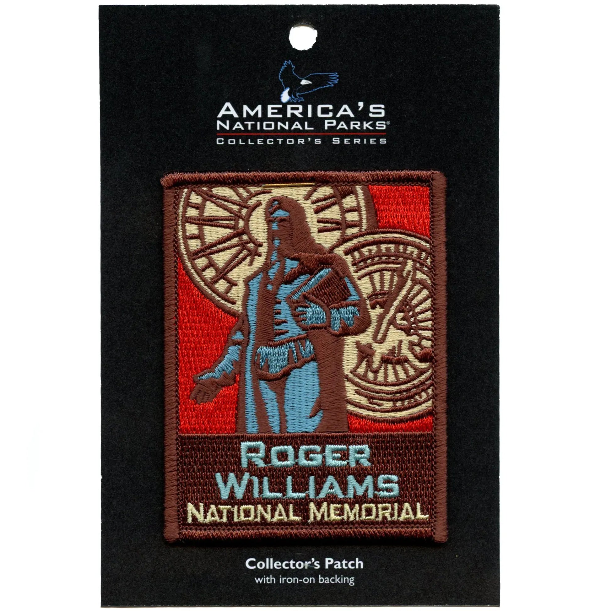 Roger Williams National Memorial Patch History Battle Travel Embroidered Iron On