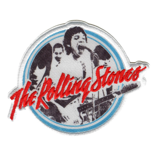 Rolling Stones Concert Poster Patch Retro Members Rock Sublimated Embroidery Iron On