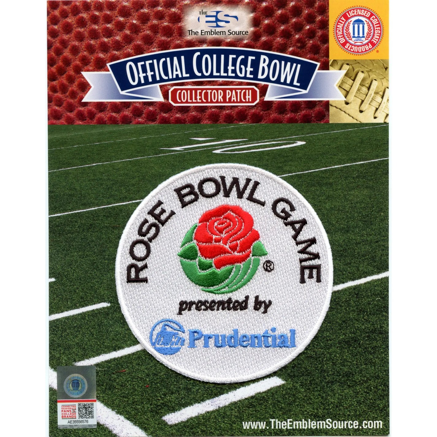 Rose Bowl National Championship Prudential Jersey Patch Alabama Michig