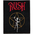 Rush Rock Band Patch Starman Album Logo  Iron On