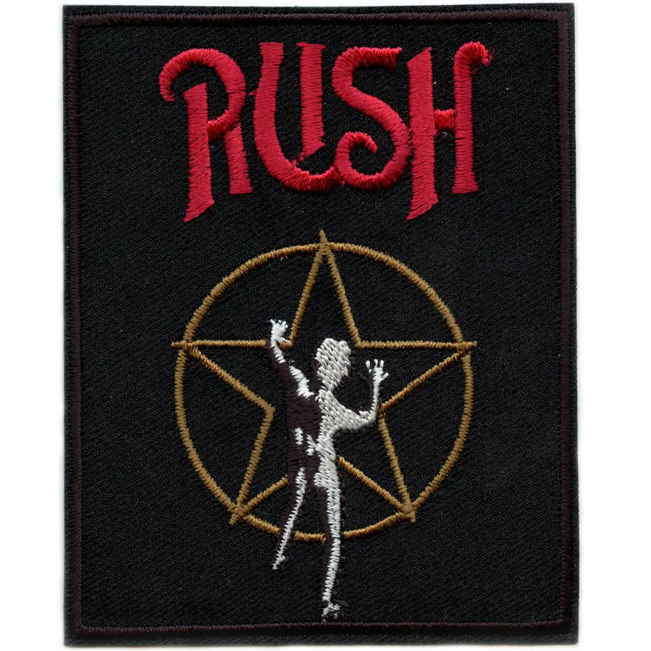 Rush Rock Band Patch Starman Album Logo  Iron On