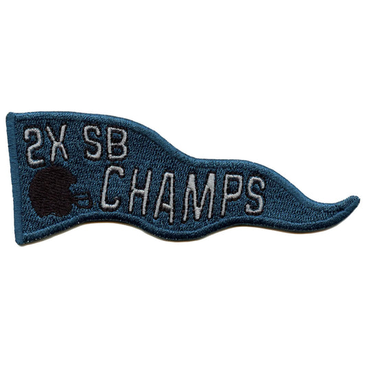 SB Champions 2025 Patch Football Philadelphia Eagles Embroidered Iron On